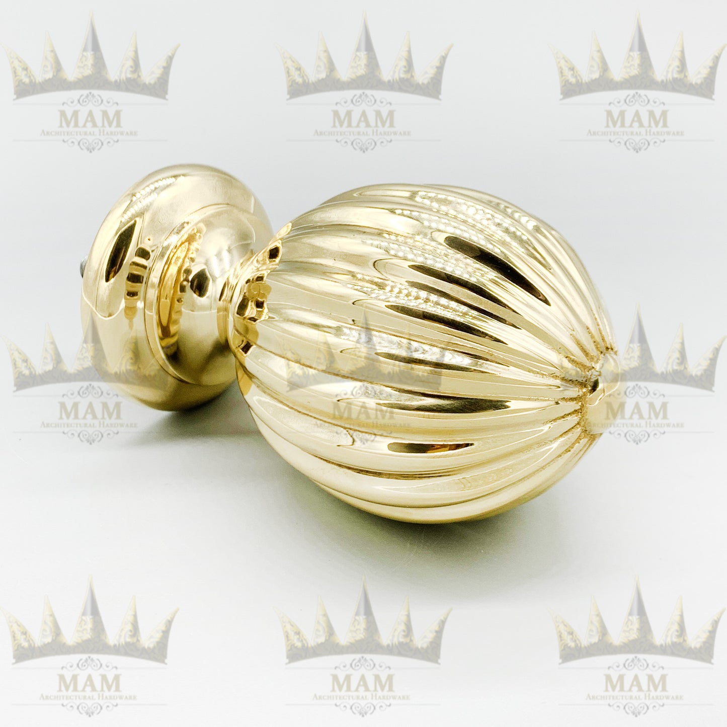 Pumpkin Brass Finial