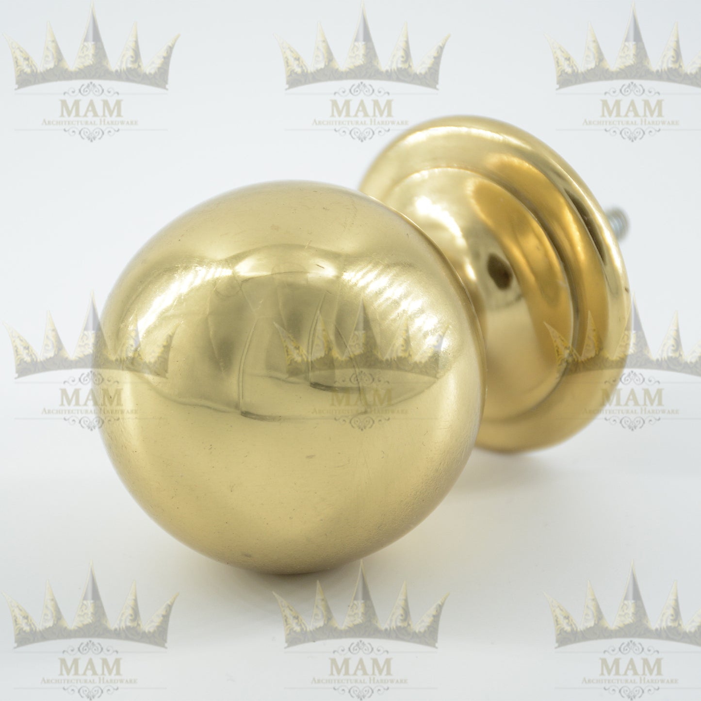 Plain Ball Brass Finials