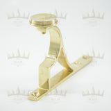 Traditional Polished Brass End Bracket