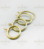 Type "16" 8mm Hollow Brass Rings