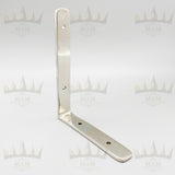 Solid Nickel Shelf Bracket