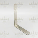 Solid Nickel Shelf Bracket